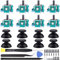 Ikpek Joystick-Ersatz für PS5-Controller, 3D-Analog-Sensor-Modul, Daumensticks, Ersatzteil mit Thumbsticks, Reparatur-Schraubendreher-Set für PlayStation 5 DualSense Controller, 8 Stück