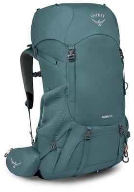 Osprey Renn 50 Wanderrucksack für Frauen Cascade Blue/Melon Orange O/S