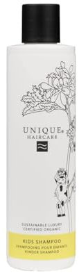 Unique Haircare | Kids Shampoo | Ohne Duftstoffe | Mit Fair-Trade Bio-Aloe Vera | Sanft | 250 ml