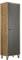 vito Garderobenschrank - Eiche Navarra Dekor - Dark Grey Dekor - 60 x 200 cm