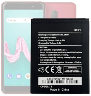 HIGHAKKU Ersatzakku Batterie Wiko 3921 kompatibel mit Wiko Lenny 5 Wiko Robby 2