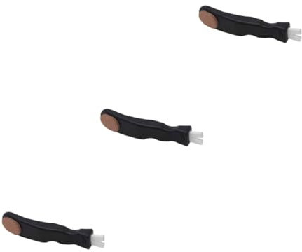 BELLIFFY 3st Schlittschuhe Schleifmaschine Für Eislaufschuhe Schleifstein Für Hockeyschuhe Schlittschuh-schleifstein Scherenschärfer Schleifstein Für Eislaufschuhe Eiskunstlauf Plastik