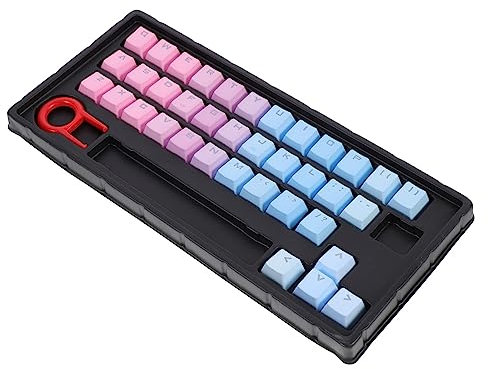 Yardenfun Teclas De Bricolaje para Computadora Kit De Teclas Únicas Decoración De Teclados