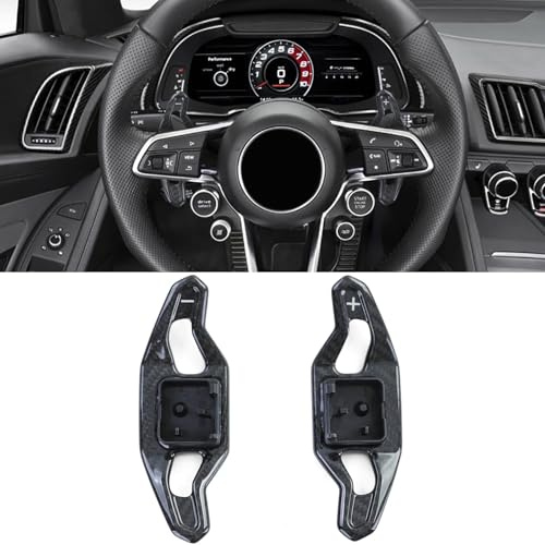 Echt Carbon Schaltwippen zum Austausch für Audi TT TTRS 8S FV ab 14 R8 4S ab 15