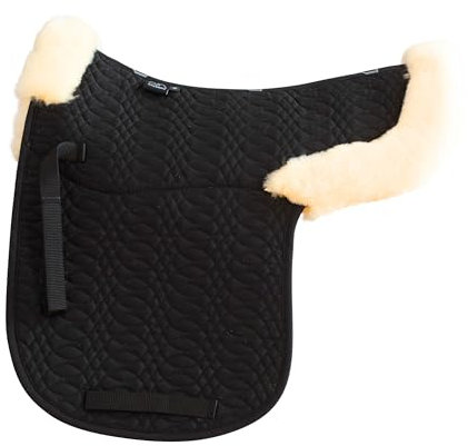 Scharenberg - Lammfell Satteldecke mit Fellrand