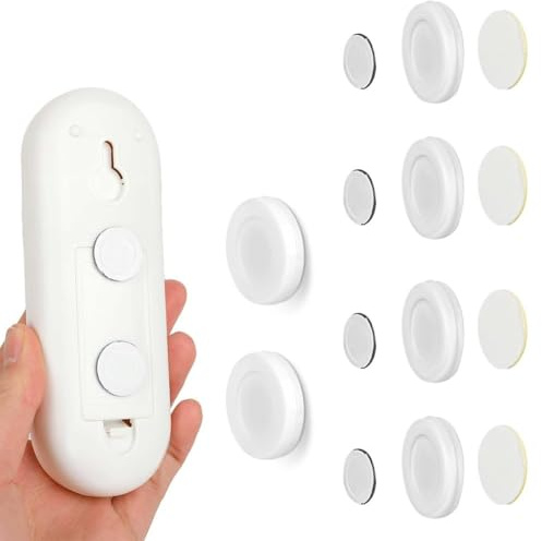 6 Stück fernbedienung halterung, wandhalterung fernbedienung, fliegengitter magnet fenster, fernbedienung halterung wand, Magnetische Fernbedienungshalter
