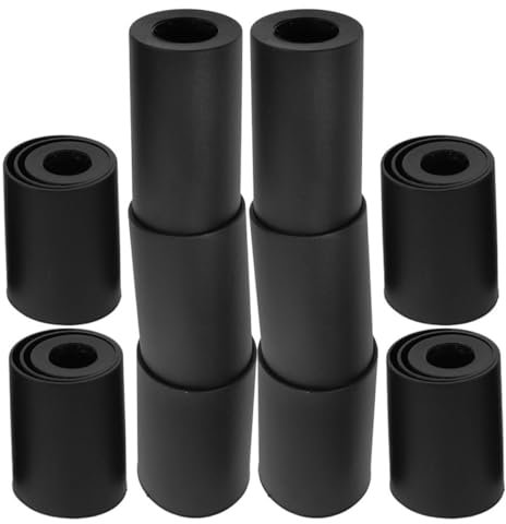 TEMPNAP 6 Stück Hydraulische Stuhlstangenabdeckung, Ersatz-bürostuhl-Teile, Stuhl-reparaturteil, Stuhl-Zylinder-ersatzhülsen, Bürostuhl-Zylinder-hülse