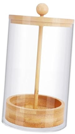 Baoblaze Distributore di cannuccia Paglie di paglia Organizzatore di paglia di paglia Container di paglia per per negozi mobile per posate da posate, Altezza 12.5 Cm