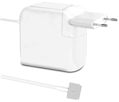 Cargador para Mac Book Pro 60W T-Tip Cargador Adaptador de Corriente Compatible con Mac Book Air/Pro 11 13 Mediados de 2012-2018 Modelo A1425 A1502 A1465