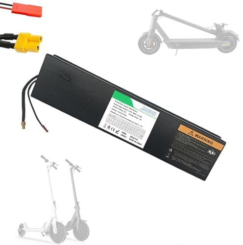 JHKJ 36 Volt Electric Scooter Battery 36V 6Ah 7.8Ah 9Ah 9.6Ah Folding Ebike Replacement Lithium ion Battery with BMS Protection Board for M365 E-Scooter Motor Accessory,XT30,36V 9.6Ah