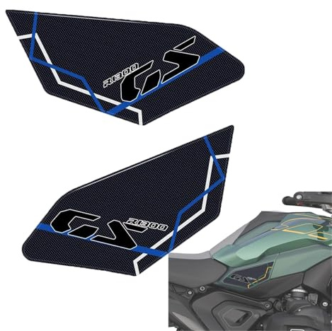 Karosserie Aufkleber Motorrad Tankdeckel Aufkleber Für BMW R1300GS R 1300 GS 2024 2023-2024 Protector Dekoration(Blu)