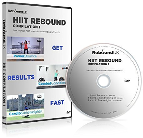 HIIT Rebounding Sammlung mit 3 High Energy Minitrampolin Workouts, die Ihre Fitness auf die nächste Stufe bringen, Fett verbrennen und Sie SCHNELL in Form bringen!