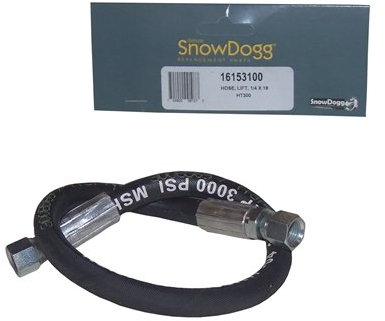 SnowDogg Pièce # 16153100 - Tuyau de levage hydraulique 1/4x18