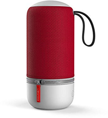 Libratone Zipp Mini 2 - Enceinte Sans Fil Bluetooth (Intégration Alexa, Son 360°, WiFi, AirPlay 2, 10h d'autonomie) - Cranberry Red