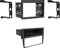 Metra 99-9605B Radiohalterung 1DIN 2DIN für Porsche 911 (996) 1999-2001, Boxster (986) 1997-2002
