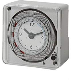 CEWAL Interruttore Orario Programmatore Orologio 919 401 20 Cewal, Bianco o Grigio, 20 Impostazioni, 50.8 mm, Plastica, 16A3A/250 Vac, 135 gr