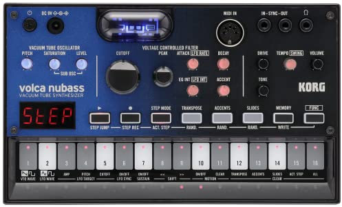 Korg Volca Nubass Sintetizador De Tubo De Vacio