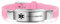 MOWOM Medical SOS Notfall Armband Personalisiertes Gravur Silikon Edelstahl Namensarmband Männer Damen Jungen Mädchen - Bündel mit Notfallkarte, Kartenhülle (Pink Type 2 Diabetes)