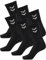 hummel Unisex Sportsocken im 6er Pack I schwarz 41-45