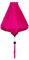 Hängelampenschirm magenta (35 cm)