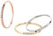 Ardeo Aurum Damenring aus 375 Gold Roségold mit 0,05 ct Diamanten Brillant Vorsteckring schmal Stapelring Gr. 50