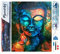 Figured'Art Diamond Painting Erwachsene 40x50cm Ganze Leinwand gerollt Buddha bunt 5D Bilder Eckige Steine - DIY Set Basteln