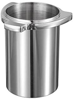 53.4mm Dosing Cup, Pavant 304 Stainless Steel Espresso Dosing Cup with Grinder Trigger Button Fits Breville Barista Express and 54mm Breville Portafilters