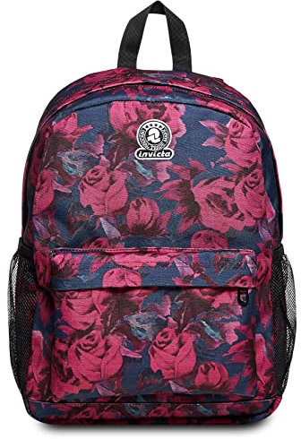 Invicta Zaino Invicta Ollie Monoscomparto, Roses, Rosa, Scuola y Tempo Libero
