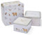 Cook Smart England Set of 3 Cake Storage Tins | British Designed Nesting Cake Tins for Cakes & Biscuits (Buttercup Farm)
