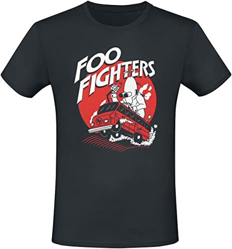 Foo Fighters Männer T-Shirt schwarz XXL 100% Baumwolle Band-Merch, Bands, Nachhaltigkeit