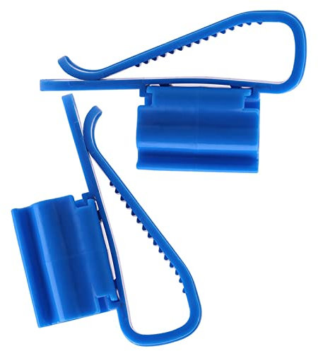 Dosierschlauchhalter, 2 Stück Multifunktions Kunststoff, Verstellbar, für Aquarien, Befestigungsclip, Wasserrohr, Schlauchklemme, Schlauchhalter, Aquarium Schlauchklemme