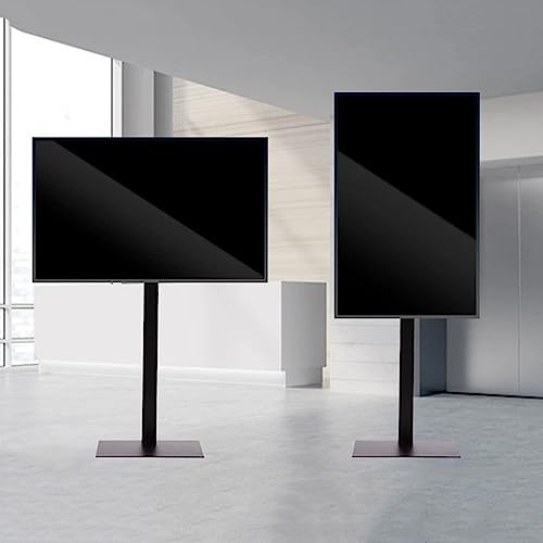 TV Mount Stand,TV Floor Stand For 32-70 Inch TVs, Swivel And Height Adjustable TV Mount Stand, 0-90° Horizontal And Vertical Screen Rotation