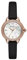 Emporio Armani Orologio da donna a tre sfere in acciaio color oro rosa, AR11598