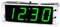 Hsthe Sea 4-stelliger DIY-LED-Digitaluhr-Kit, elektronische LED-Uhr mit Zeit-/Temperatur-/Datumsanzeige, Lichtsteuerung, einfache Digitaluhr für Anfänger und Elektronikprofis