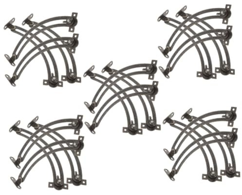 Gadpiparty 20 Stk Hand umdrehen Hochleistungsscharnier Deckelhalter für Klapptür schranktür scharnier schranktüren scharniere Soft-Close-Scharniere Drop-Down-Scharnier Startseite Aufzug