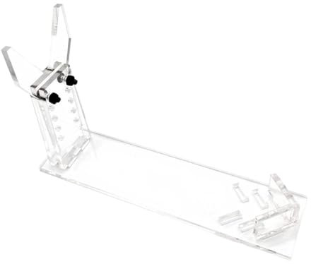 Harilla Acryl-Spielzeug-Präsentationsständer, Modellständer, Verstellbarer Organizer, Kindergeschenk, Waffenständer, Arbeitsplatten-Display für Messen im, Klar