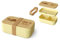 Rungassi Brotdose Brotbox Vesperdose Lunchbox Tierleben (Faultier - Lass es dir gut gehen - Gelb)