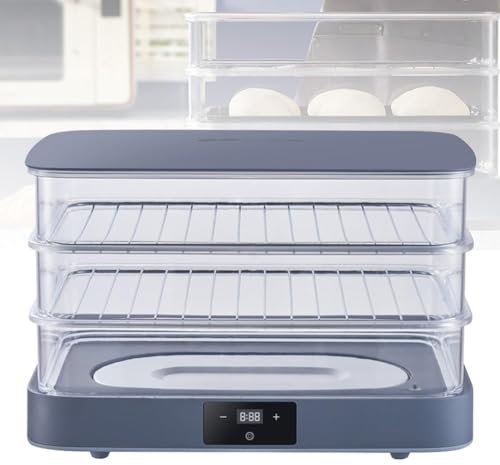 Electric Bread Dough Proofer Machine, 40L Removable Dough Proofer Box With Adjustable Temperature And Timing - Sourdough Bread Making Tools For Even Fermentation
