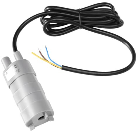GEARMONSTER Tauchpumpe 12v, 600 L/H Tauchwasserpumpe, 5m Lift Wasserpumpe für Wohnmobil Gartenbewässerung Wohnwagen Aquarium Fish Tank Teich, mit 1.5m Kabel