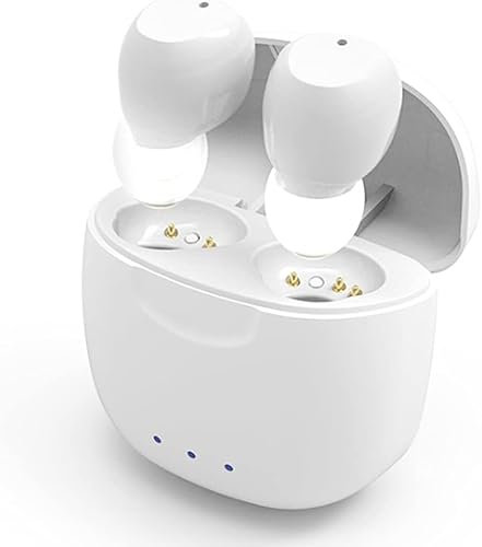 Hearing Aid,Mini Invisible Rechargeable Sound Amplifier for Adults/Elderly/Kid Premium Digital Hearing Amplifier in The Ear Noise Cancelling Batteries Storage Case,regardless of Left/Right,W