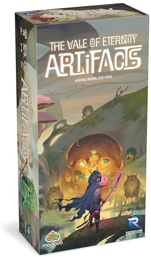 Renegade Game Studios: The Vale of Eternity: Artifacts Expansion - Drafting Collection Card Game, Tame & Hunt Monsters/Creatures, Age 14+, 2-4 Players
