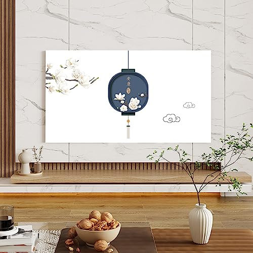 Monitor-staubschutzhülle, 32–70 Zoll, Antistatisch, Staubdicht, LCD/led/hd-Panel-gehäuse, Computer-Bildschirm-schutzhülle, Kompatibel Mit 32–70 Zoll Pc, des(Size:46-50IN(W100-116CM H57-70CM),Color:C)
