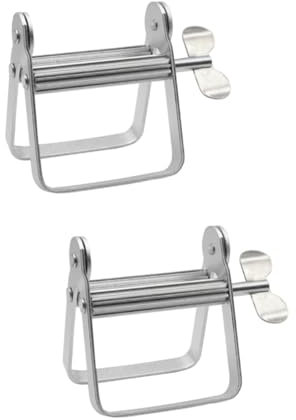 HAWILLOSCH 2stücke Aluminiumlegierung Tube Squeezer Für Zahnpasta Und Kosmetik Effiziente Extrusion Für Badezimmer Abfall Multifunktional Für Cremes Und Farben