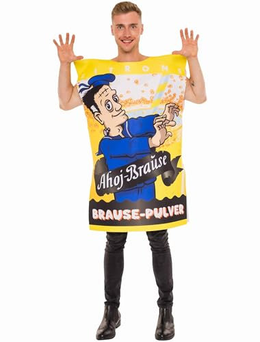 Deiters Kostüm Ahoj-Brause Halloween gelb one size