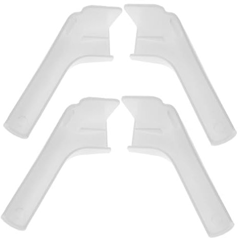 MUCKLILY 4 Stück Wohnmobil Dachrinnenausläufe Regenrinne Für Wohnmobildächer Langlebiger Regenwasserauslauf Installieren Für Links Und Rechts Wohnmobilzubehör