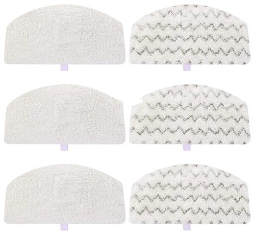 Szwaldaper 6 Pcs Steam Mop Pads Compatible, for PowerFresh 1806 1940 1544 1440 Series Replacement Part Model #5938#203-2633 Mop Rag steam mop spare parts