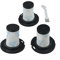 ZR009007 Ensemble de filtres de rechange et brosse de nettoyage conçus pour Tefal pour XForce pour aspirateurs Flex y compris modèle RH982