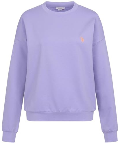 U.S. POLO ASSN. Damen Sweatshirt Pullover (S-XXL) Baumwollmix Rundhals Langarm P034