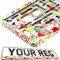 TAPORT® CAR REGISTRATION HOLDER FOR ANY CAR, VAN, TRUCK, TRAILER (FLOWERS)