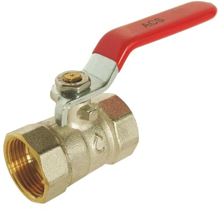 SOMATHERM FOR YOU - Doppelkugelhahn IG 33/42 - Flacher umkehrbarer Griff - Standarddurchgang - Verstärkte Dichtung mit 2 O-Ringen